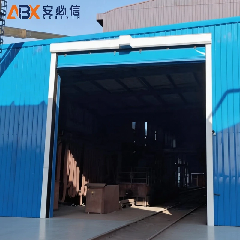 梧州市软帘堆积门